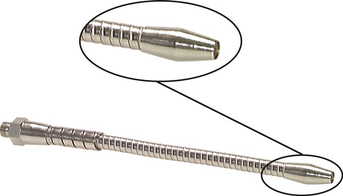 Metall-Kühlmittelschlauch 500mm, G 1/2"
