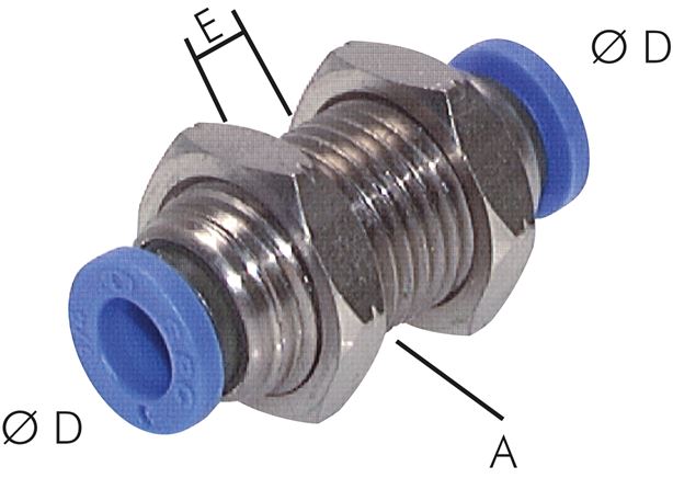 Schott-Steckanschluss 3/8" (9,52 mm), IQS-Inch