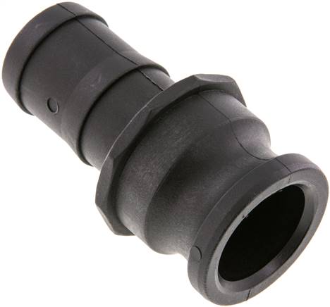 Kamlock-Stecker (E) 38 (1-1/2")mm Schlauch, Polypropylen