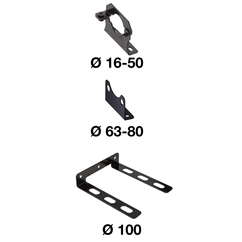 PREVOST-HALTEKLEMME für PPS1 Kugelhahn für Rohr mit Außen-Ø = 25 mm