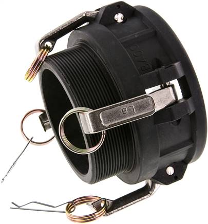 Kamlock-Kupplung (B) R 4"(AG), Polypropylen