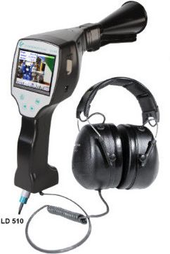 Leckagesuchgerät Set LD 510 + Eingang für CS Sensoren inkl. einer integrierten Laser-Abstandsmessung