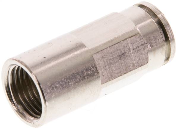 Steckanschluss m. Innengew. G 1/8"-6mm, IQS-MSV (Hochtemperatur), Dichtung FKM