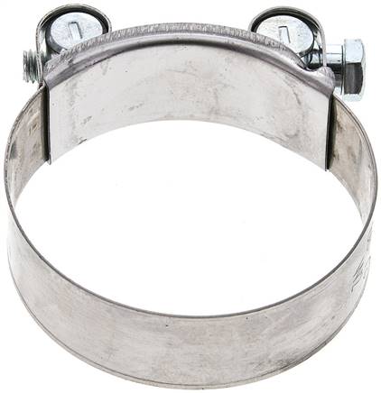 24mm Eco-Gelenkbolzenschelle, 68 - 73mm, 1.4016 (W2)