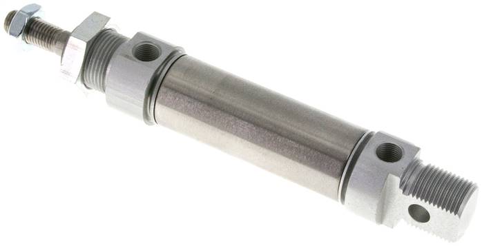 ISO 6432-Zylinder, doppeltwirkend, Kolben 25mm,Hub 40mm