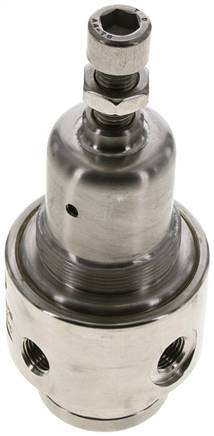 Druckregler, 1.4404, G 1/4", 0,2 - 3bar (nicht rücksteuerbar)