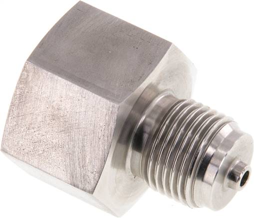 Manom.-Reduzierung G 1/2"(AG)-G 3/4"(IG). 1.4571, 45mm