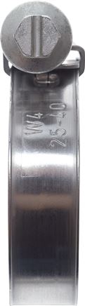 12mm Schlauchschelle 16 - 27mm, 1.4301 (W4) (NORMA)