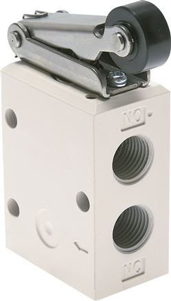 3/2-Wege Endschalter G 1/4", Kunststoffrolle