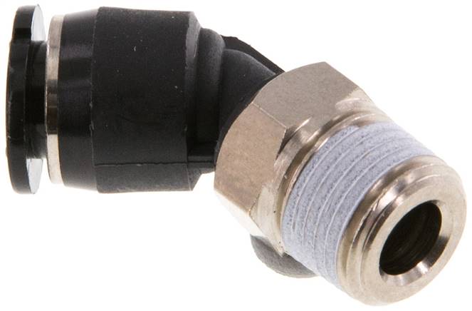 45°-Steckanschluss R 1/8"-6mm, IQS-Mini