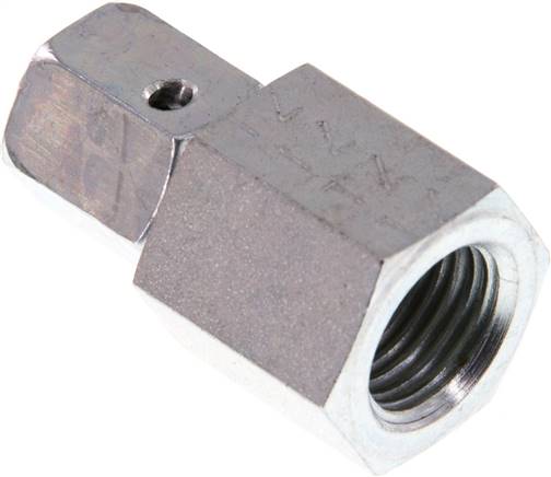 Manometer-Schneidringverschr. 6 L-G 1/4", Stahl verzinkt