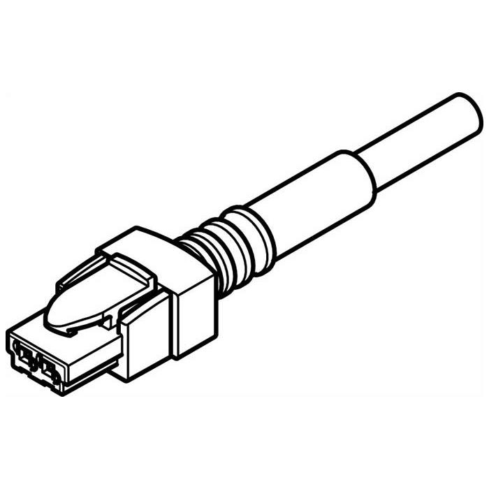 FESTO NEBV-HSG2-P-5-N-LE2 (566669) Steckdosenleitung