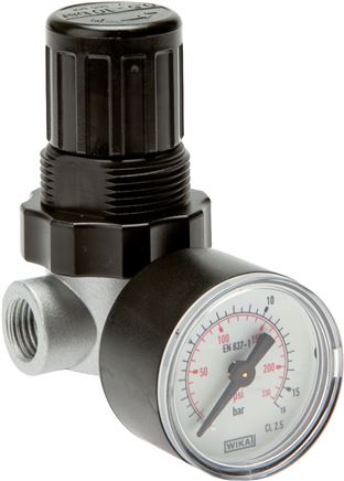 Druckbegrenzungsventil, G 1/4", 0,1 - 2 bar, Mini