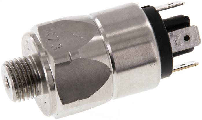 Edelstahl-Druckschalter 50 - 200 bar, G 1/4"