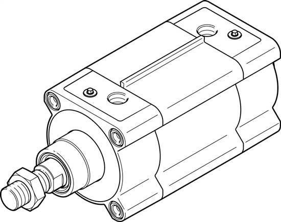 FESTO DSBF-C-80-25-PPVA-N3-R (1778429) Normzylinder