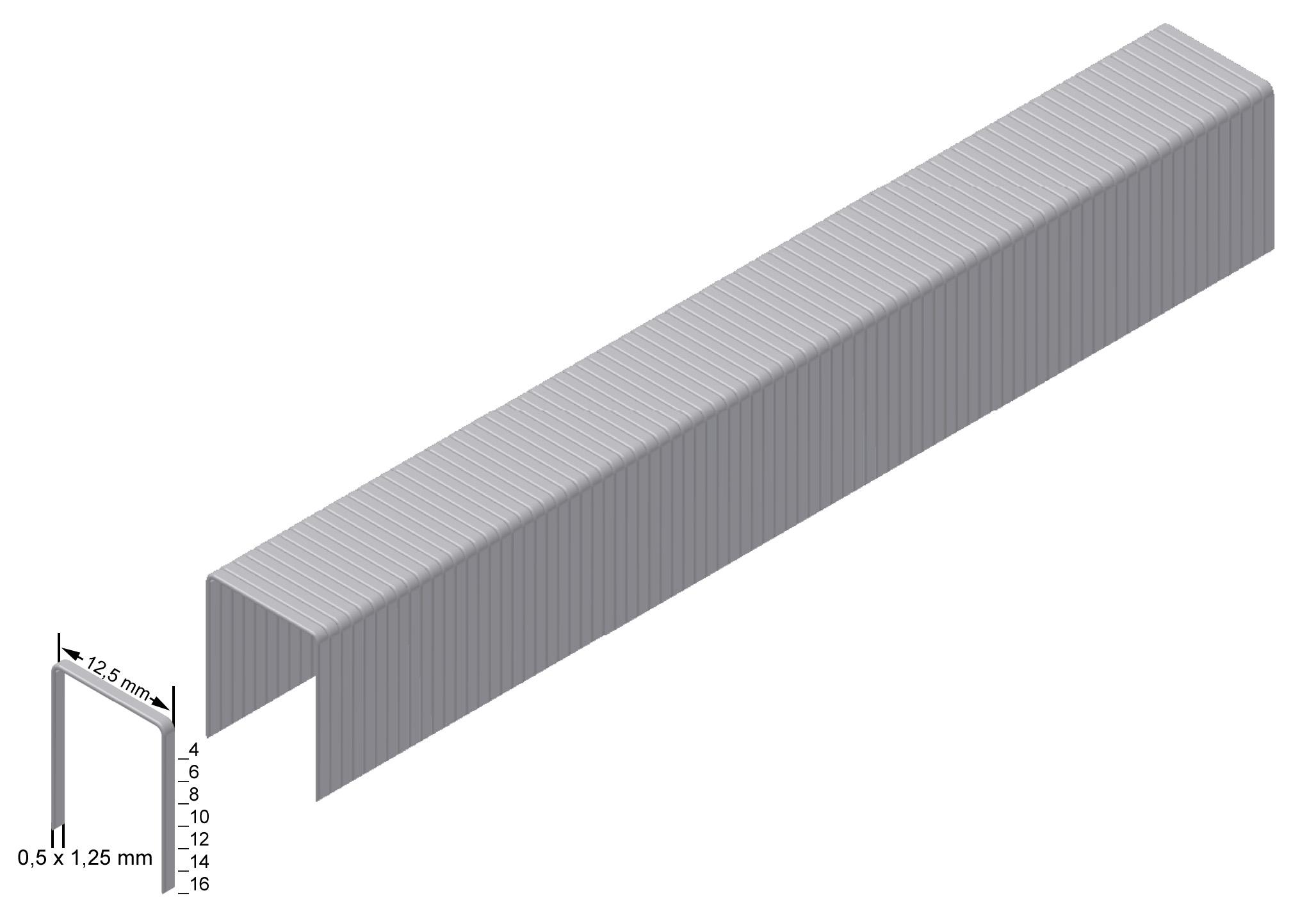 Prebena Heftklammern D14CNK