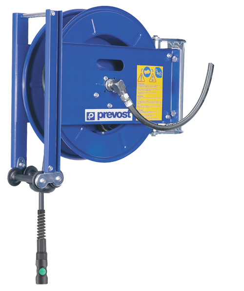 Prevost INDUSTRIE Schlauchaufroller DMO 1010ES 10 m mit offener Trommel mit Sicherheitskupplung ESI 07