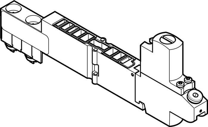 FESTO VMPA1-B8-R2-M5-10 (564909) Reglerplatte