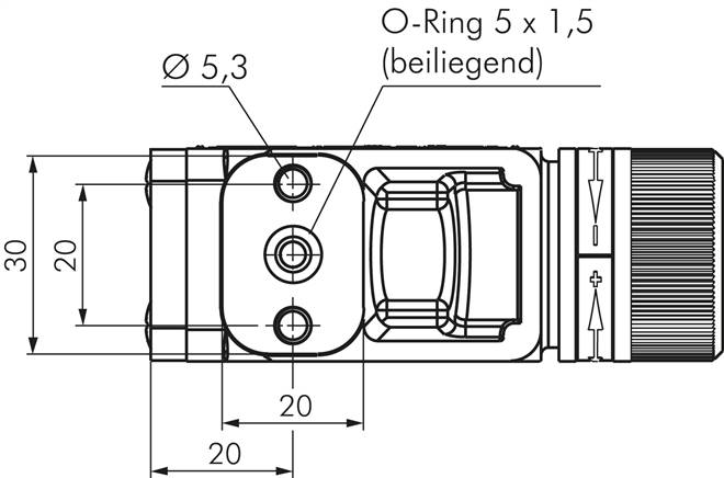 Druckschalter 0,2 - 2 bar, G 1/4" (IG)