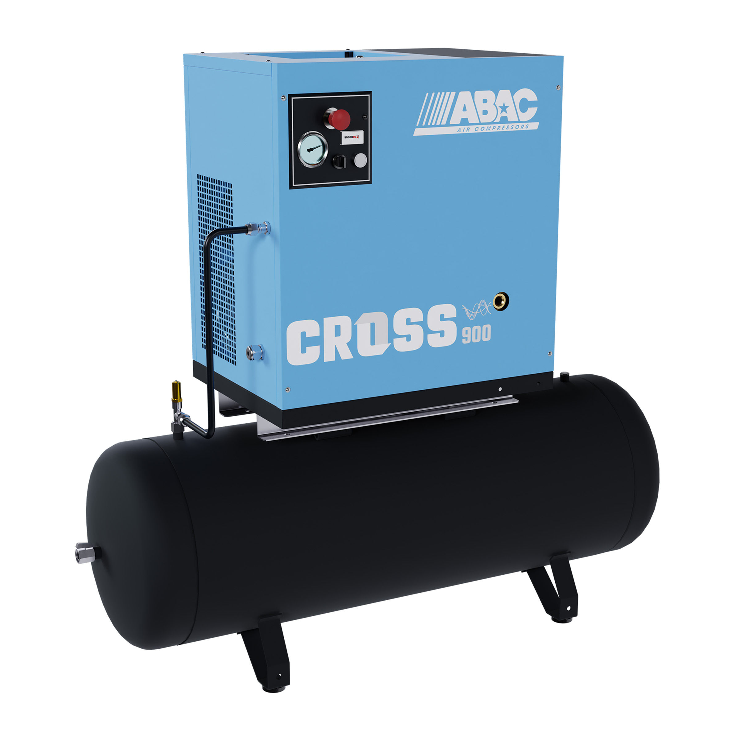 ABAC Schraubenkompressor CROSS 900 200 Liter, 1839025641