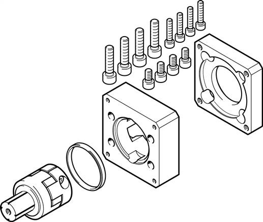 FESTO EAMM-A-M43-60G (1190076) Axialbausatz