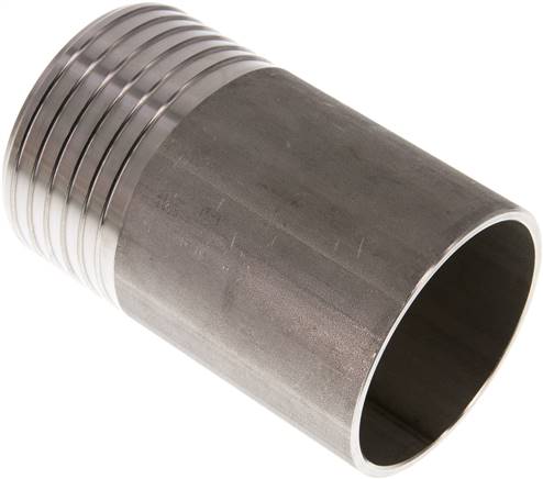 Schlauchtülle zum Anschweißen 76,1mm, 1.4571