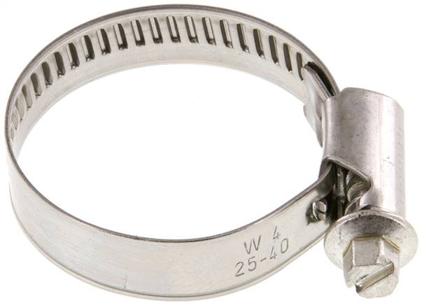 12mm Schlauchschelle 25 - 40mm, 1.4301 (W4) (NORMA)