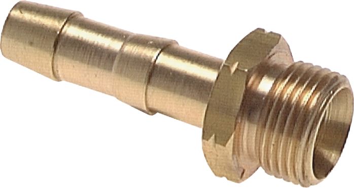 Gewindetülle m. Linksgewinde G 3/8" LH-6 (1/4")mm, Messing