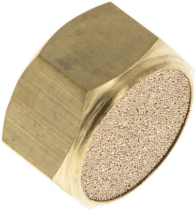 Schalldämpfer G 3/4", Sinterbronze, Innengewinde