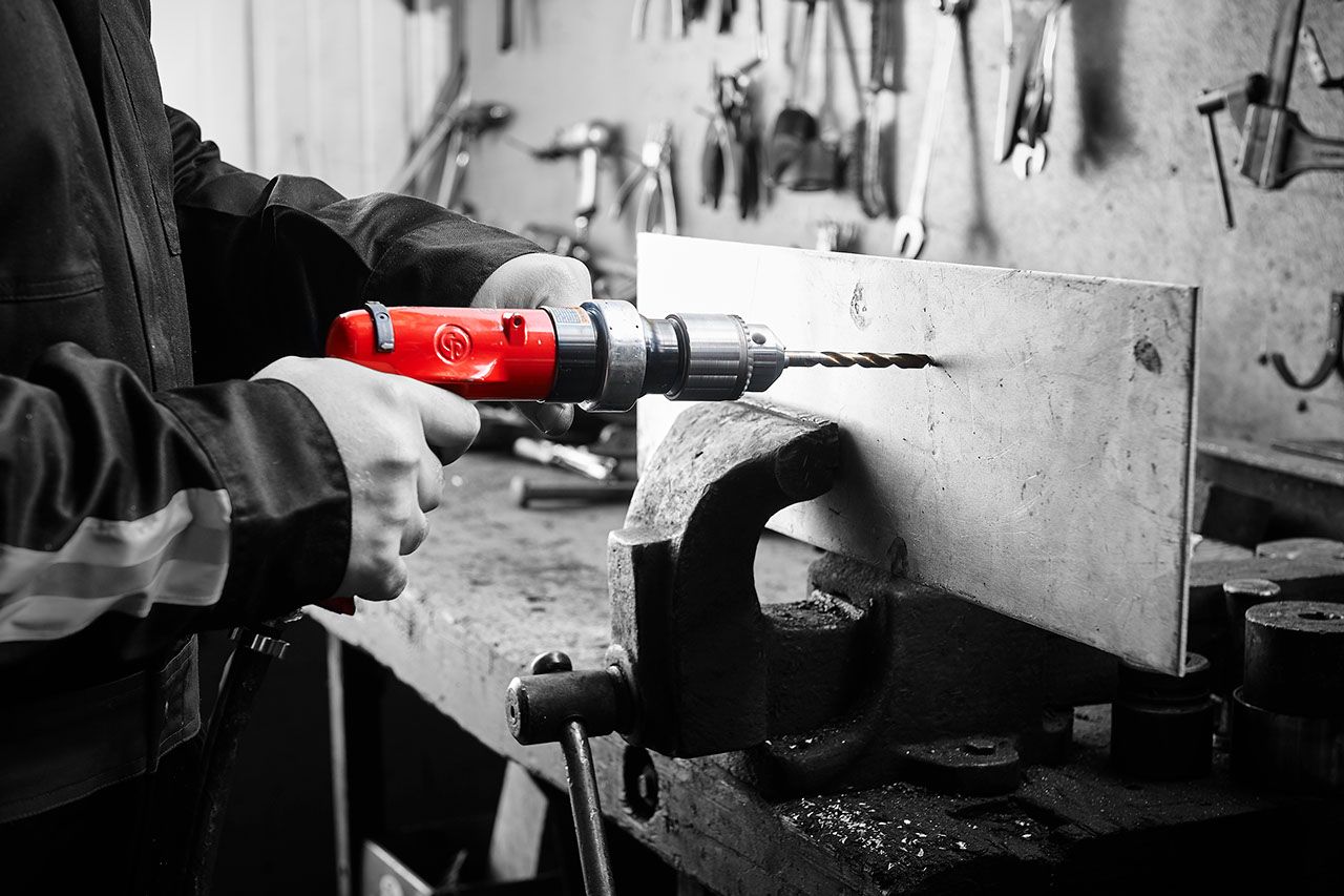 Chicago Pneumatic UMSCHALTBARE BOHRMASCHINE CP1114R26