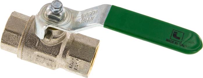 Messing-Kugelhahn, Rp 1/2", -0,9 bis 50bar, für Trinkwasser