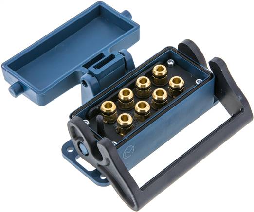 Mehrfachkupplung 8x 8mm Schl.,Muffe