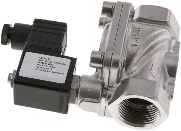 2/2-Wege ES-Magnetventil G 1", 0,3 - 20 bar, stromlos geschlossen (NC) 115V