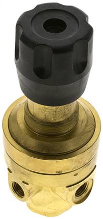Druckregler, Messing, G 1/4", 3 - 50bar (für CO2)