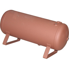 Druckluftbehälter 40 lt, 11 bar, Stahl lackiert, Rot