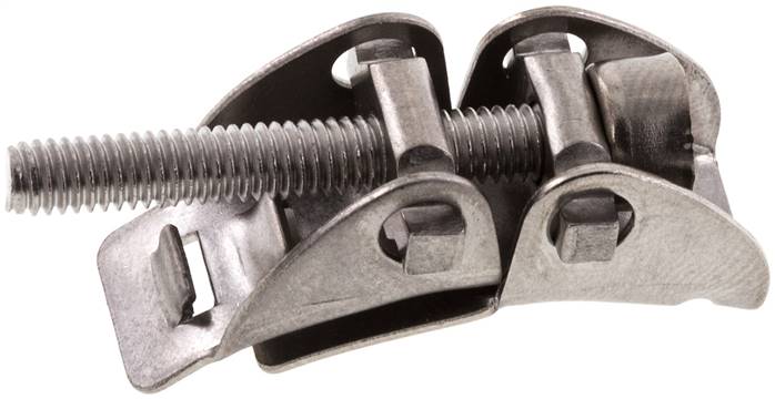 10 mm Schraubschloss 40 - 100 mm, Edelstahl