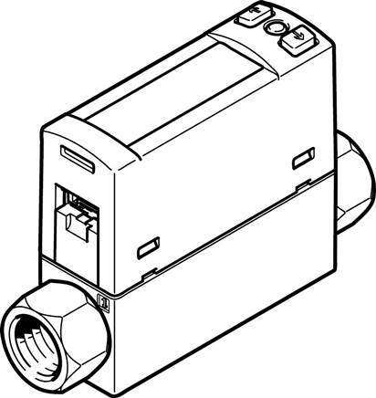 FESTO SFAH-100U-G14FS-PNLK-PNVBA-M8 (8058476) Durchflusssensor