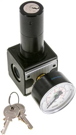 MULTIFIX Druckregler, abschließbar,G 3/8" 0,1 - 3bar