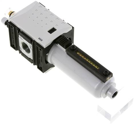 FUTURA Nebelöler, G 3/8", Baureihe 1, Metallbehälter mit Sichtrohr