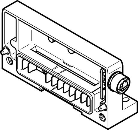 FESTO CPX-M-EPR-EV-X (576316) Endplatte