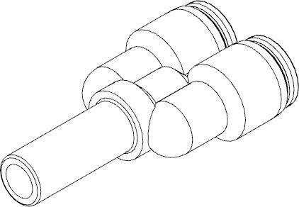 FESTO QSY-6H-B (133145) Y-Steckverbindung