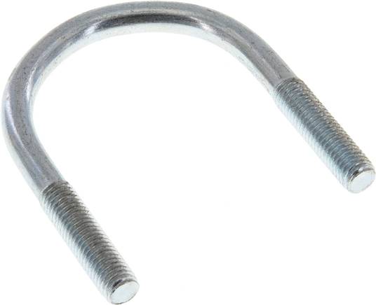 Rundstahlbügel, M 10, 60,3mm, Stahl verzinkt