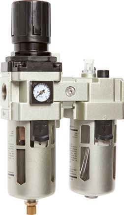 Eco-Line Wartungseinheit, G 3/8", halbautomatischer Ablass