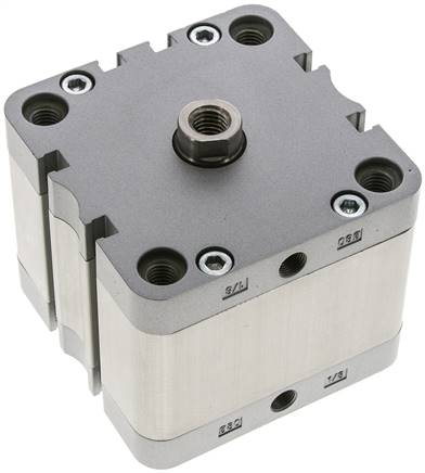 ISO 21287-Zylinder, einfachw., Kolben 80mm, Hub 25mm, Kolbenstange IG