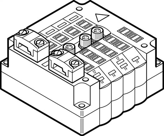 FESTO CPV14-GE-ASI-4E3A-Z M8 (536737) Elektrik-Anschaltung
