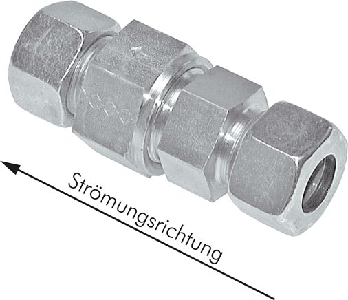 Hydraulik-Rückschlagventil 28 L (M36x2), Stahl verzinkt