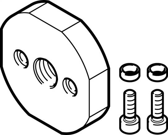 FESTO EAHA-R2-M14P (1574227) Adapterbausatz