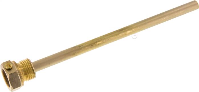 Schutzrohr zum Einschrauben (G 1/2"), 200mm, Cu-Legierung Typ TR 200 BUND CU