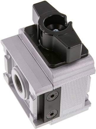 MULTIFIX Kugelhahn, einseitig Flanschanschluss, G 3/4", Multifix 5, BG 5