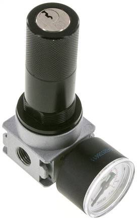 MULTIFIX Druckregler, G 1/4", 0,5 - 10bar, Baureihe 0, 1450 l/min,  abschließbar (E 11)